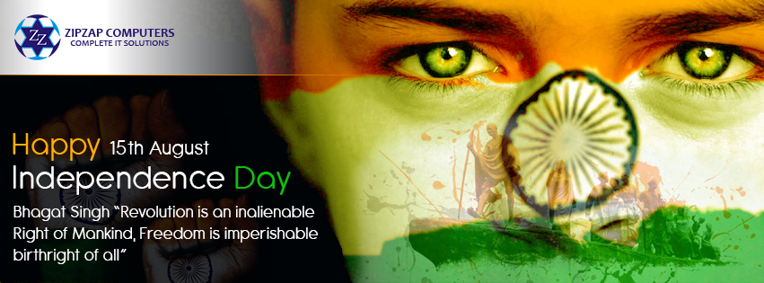 Happy Independence Day 2018 – Team of Zip Zap Computers